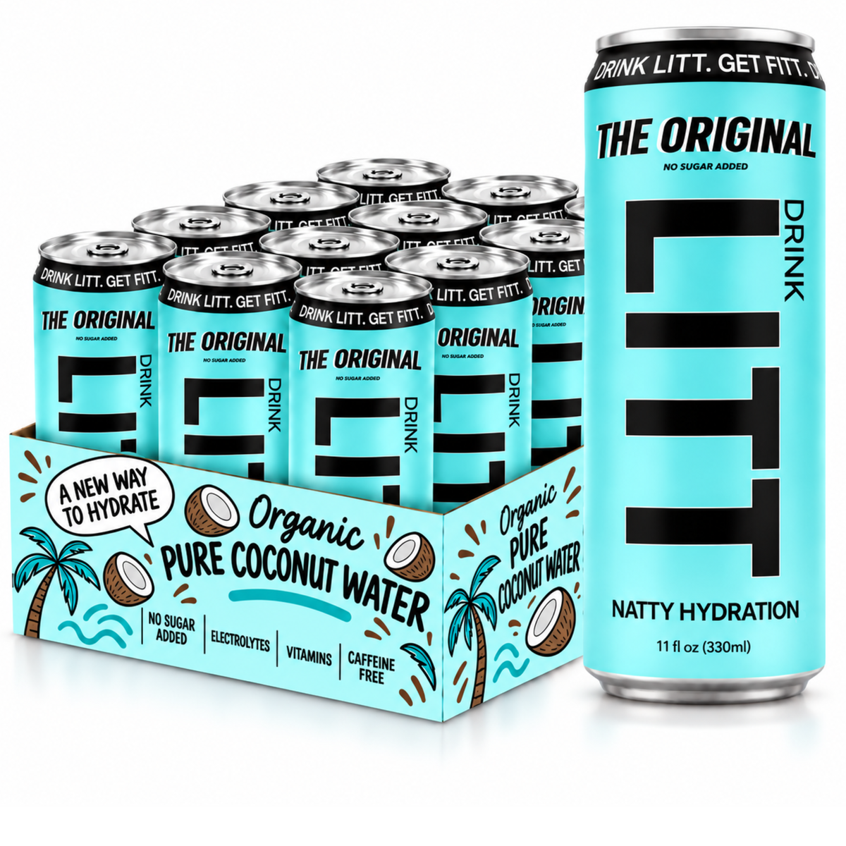 100% ORGANIC COCONUT