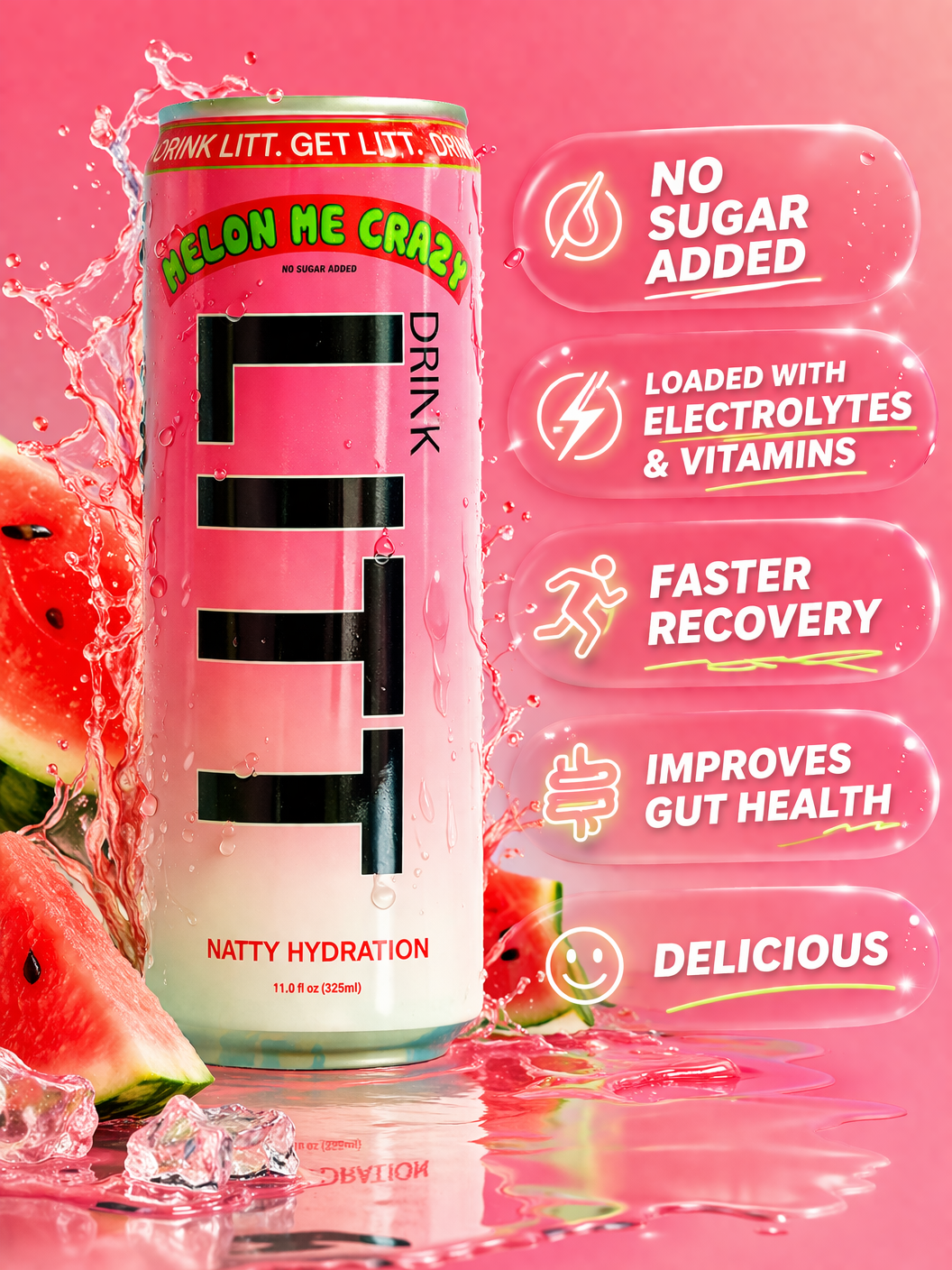 MELON ME CRAZY Watermelon