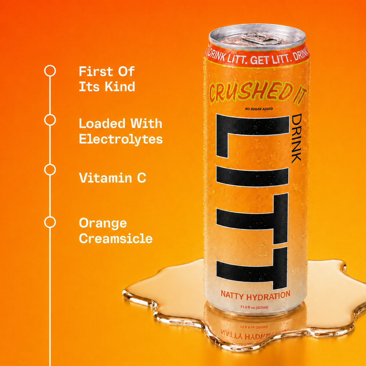CRUSHED IT Orange Creamsicle