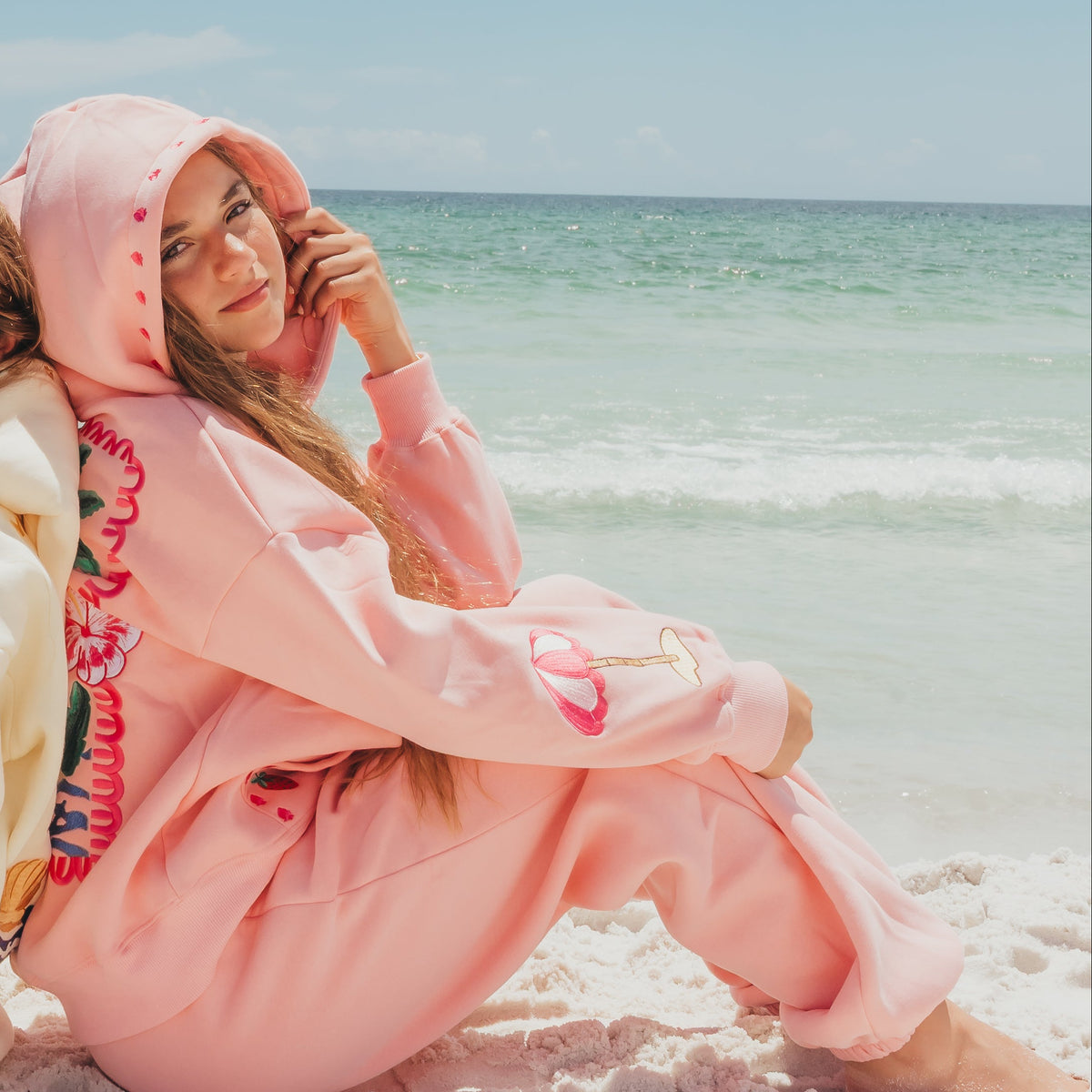BERRY CHILL PINK SWEATPANTS